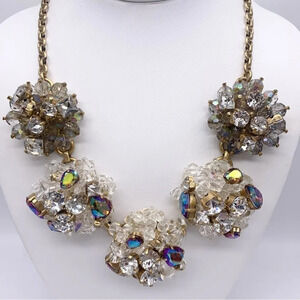 J. Crew Crystal Spheres Necklace